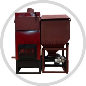 Котел с автоматической подачей угля